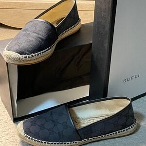 Women Gucci Black Espadrilles